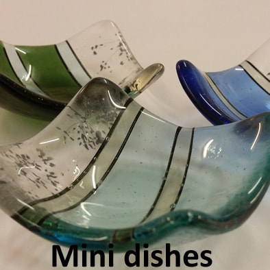 glass mini dishes